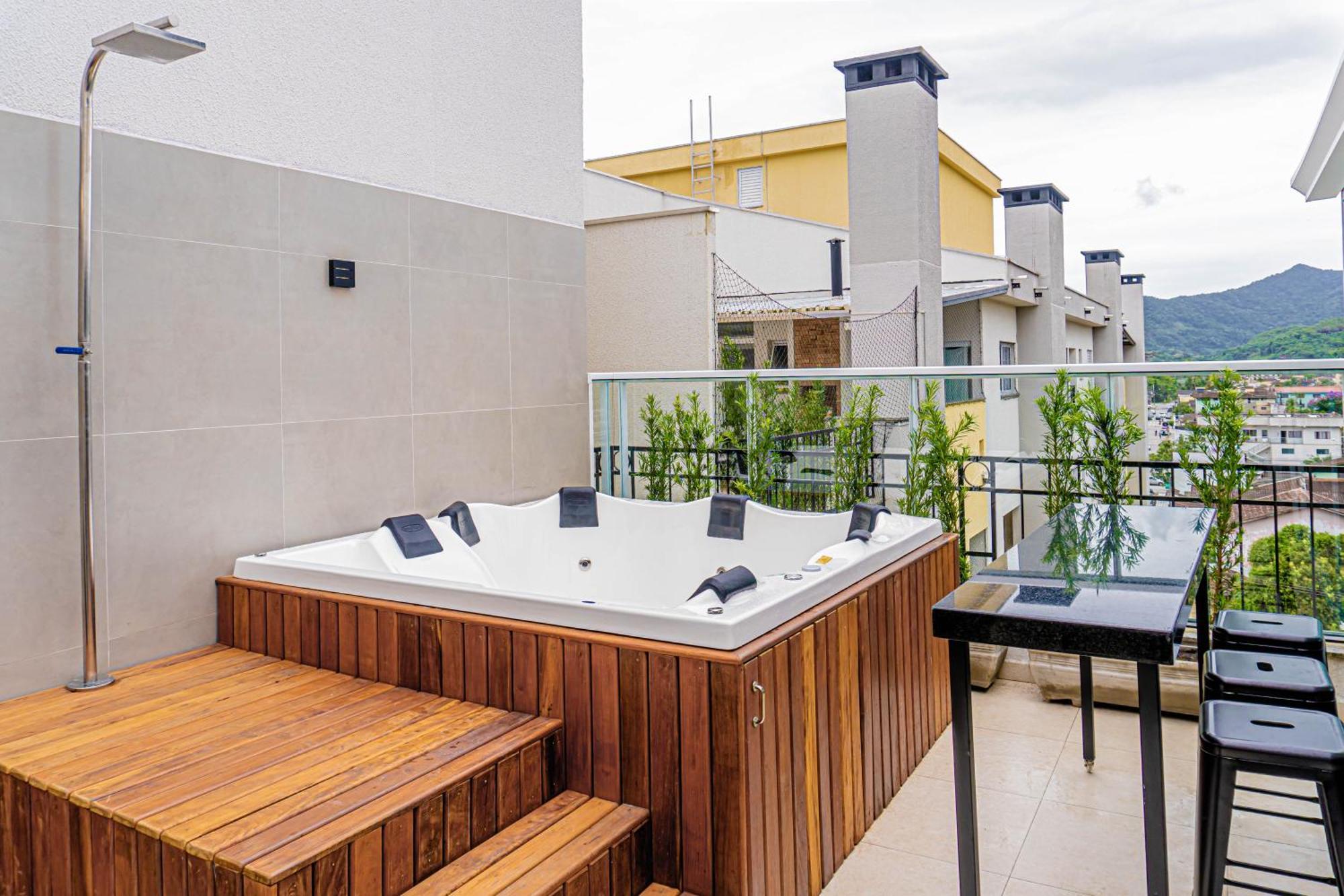Cobertura Premium Hidro 3Quartos 2Vagas Ubatuba Zewnętrze zdjęcie